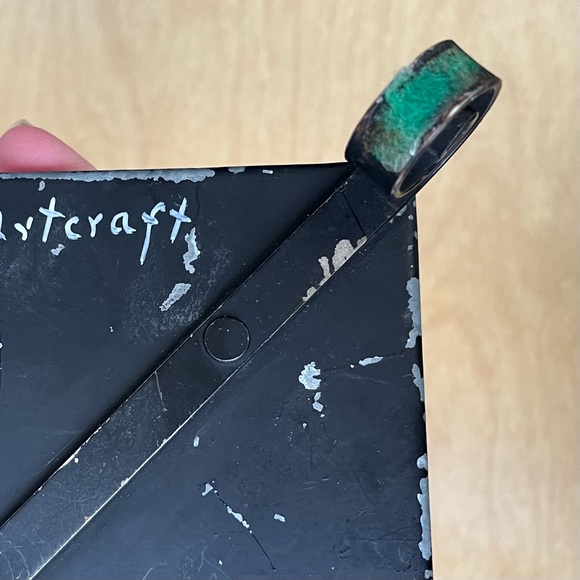 Vintage White Trillium Trivet - Picture 12 of 12